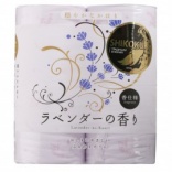 Japonica (Японика) Парфюмированная туалетная бумага 2-х слойная (Shikoku Lavender-no-Kaori), 4 рулона