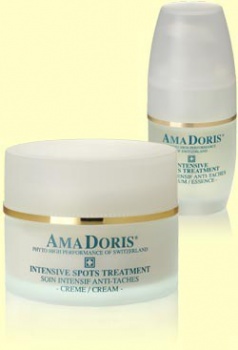 AmaDoris (Амадорис) Интенсивный двухступенчатый комплекс против пигментных пятен (эссенция и крем)  Intensive Spots Treatment Essense & Creame, 50 мл.