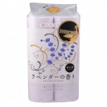 Japonica (Японика) Парфюмированная туалетная бумага 2-х слойная (Shikoku Lavender-no-Kaori), 12 рулонов 