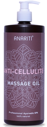 Anarity (Анарити) Антицеллюлитное массажное масло (Anti cellulite massage oil), 1000 мл 