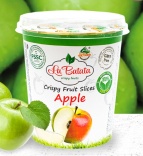 La Batata (Ля Батата) Хрустящие фруктовые снеки органик из яблок, 25 г