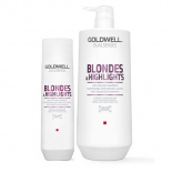 Goldwell (Голдвелл) Шампунь против желтизны для осветленных волос (Dualsenses Blond & Highlights), 250/1000 мл.