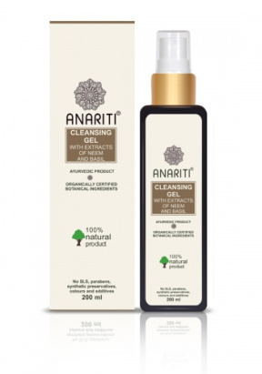 Anariti (Анарити) Гель очищающий для лица с экстрактом алоэ и медом (для любого типа кожи), 200 мл.