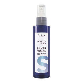 Ollin (Олин) Нейтрализующий спрей для волос (Perfect Hair Silver Fusion), 120 мл.