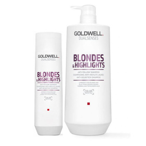 Goldwell (Голдвелл) Шампунь против желтизны для осветленных волос (Dualsenses Blond & Highlights), 250/1000 мл.