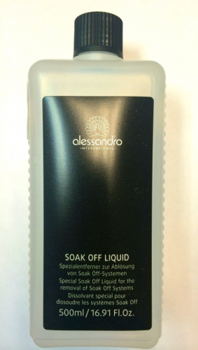 Alessandro (Алессандро) Средство для удаления гель-лака (Lac Sensation Soak Off Liquid), 500 мл.