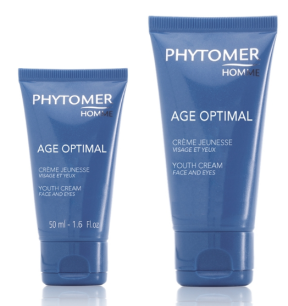 Phytomer (Фитомер) Омолаживающий крем для лица и области глаз (Мужская Линия | Age Optimal Youth Cream Face and Eyes), 50/100 мл