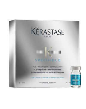 Kerastase (Керастаз) Ампулы для чувствительной кожи головы Спесифик (Specifique), 12х6 мл.